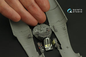 Quinta Studio QD48367 F4U-1A 3D-Printed &amp;amp; colored Interior on decal paper (Magic Factory) 1/48 – image 6