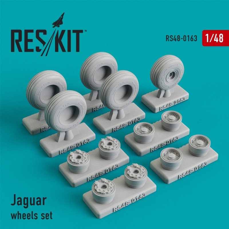 RESKIT RS48-0163 Sepecat Jaguar wheels set 1/48