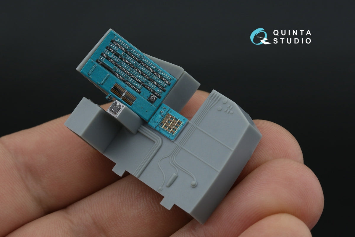 Quinta Studio QD48570 Mi-24A 3D-Printed &amp;amp; colored Interior on decal paper (Trumpeter) 1/48 – image 11