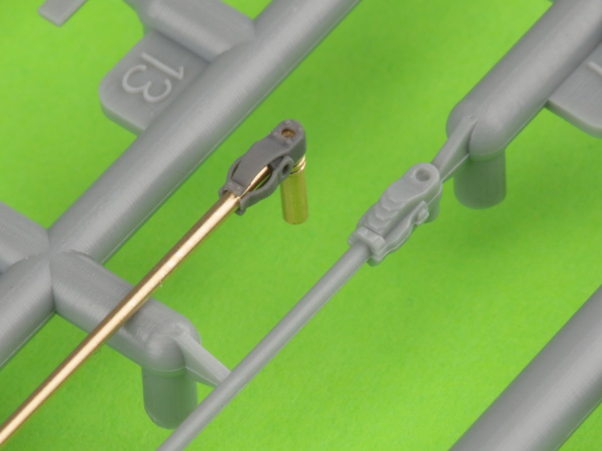 Master GM-35-042 German WWII folding 2m rod antenna (for early PzKpfw II-IV) (1pcs) 1/35 – zdjęcie 4