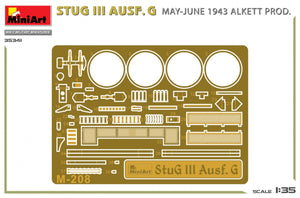MiniArt 35341 STUG III AUSF. G MAY-JUNE 1943 ALKETT PROD. 1/35 – image 2