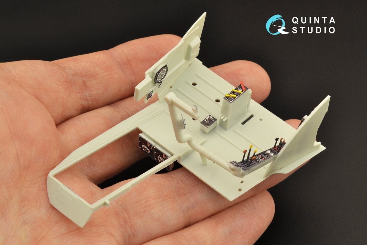 Quinta Studio QD32125 He 111 P/H 3D-Printed &amp;amp; coloured Interior on decal paper (Revell/ProModeler) 1/32 – zdjęcie 3