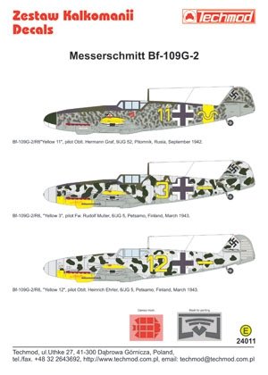 Techmod 24011 - Messerschmitt Bf 109G-2 1/24 – imagen 2