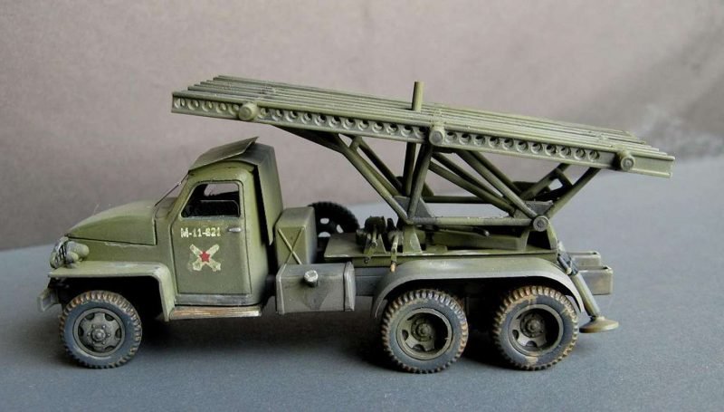 PST 72041 Rocket Launcher M-13 (US6) 1/72 – zdjęcie 2