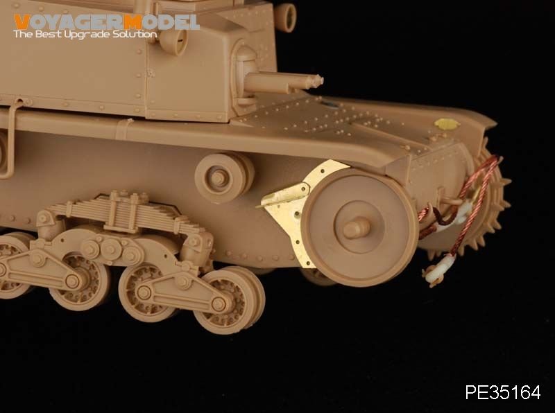 Maquette Voyager PE35164 Char moyen italien M13/40 de la Seconde Guerre mondiale pour TAMIYA 35296 1/35 – image 9