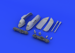 Eduard 648246 Bf 109 cannon pods 1/48 EDUARD – zdjęcie 5