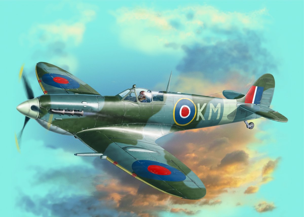Kovozavody Prostejov KPM0124 Spitfire Mk.Vc Allied Fighters 1/72 – image 2