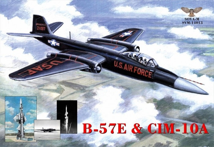 Sova 14013 B-57E &amp;amp; CIM-10A 1/144 Canberra &amp;amp; 1/72 BOMARC 1/144