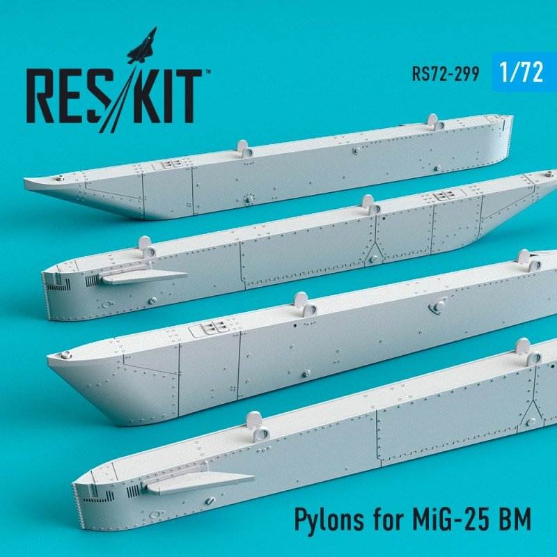RESKIT RS72-0299 Pylons for MiG-25 BM 1/72