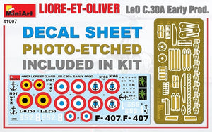 MiniArt 41007 LIORE-ET-OLIVER LeO C.30A Early Prod 1/35 – image 2