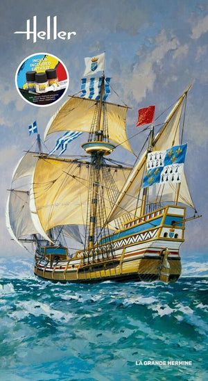 Heller 56841 Starter Kit - Le Grand Hermine 1/150 – zdjęcie 2