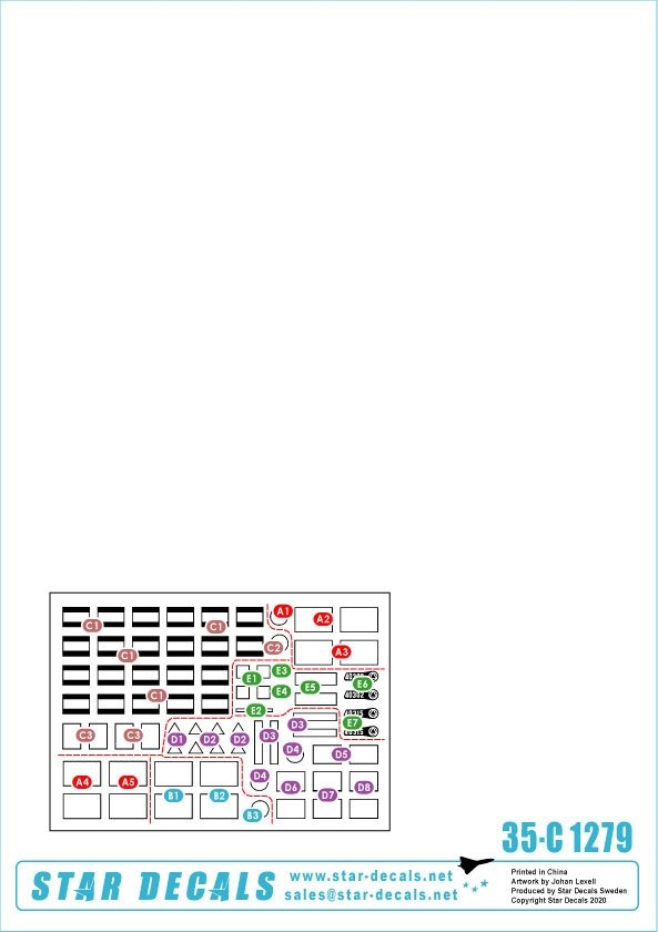 Star Decals 35-C1279 Lebanese Tanks &amp;amp; AFVs 9 1/35 – image 2