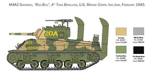 Italeri 6583 M4A2 Sherman US Marine Corps 1/35 – image 2
