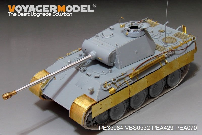Voyager Model PE35984 WWII German Panther A Tank Early version Basic For TAKOM 2097 1/35 – image 2