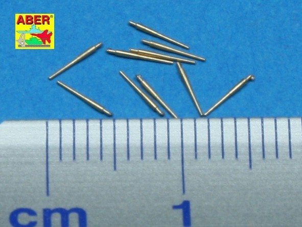 Aber 1/700L-20 Set of 10pcs 120 mm barrels for Royal Navy ships 1/700 – zdjęcie 2