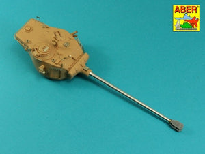 Canon Aber 35L-120 105 mm D1504 L/44 avec frein de bouche pour Sherman M51 israélien au 1/35  – image 5