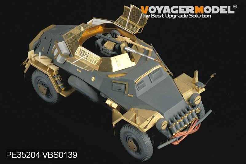 Voyager Model PE35204 WWII Sd.Kfz 222 4Rad for TAMIYA 1/35 – immagine 4
