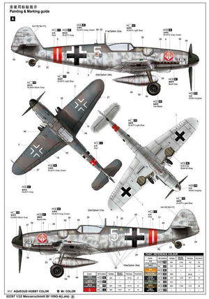 Trumpeter 02297 Messerschmitt Bf 109G-6 (Late) 1/32 – zdjęcie 2