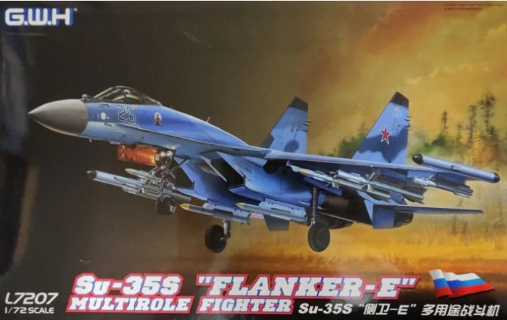 Great Wall Hobby L7207 Su-35S "Flanker-E" Multirole Fighter 1/72