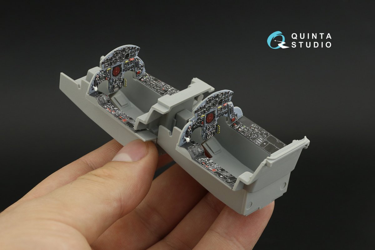 Quinta Studio QD32130 TF-104G 3D-Printed &amp;amp; coloured Interior on decal paper (Italeri) 1/32 – zdjęcie 9