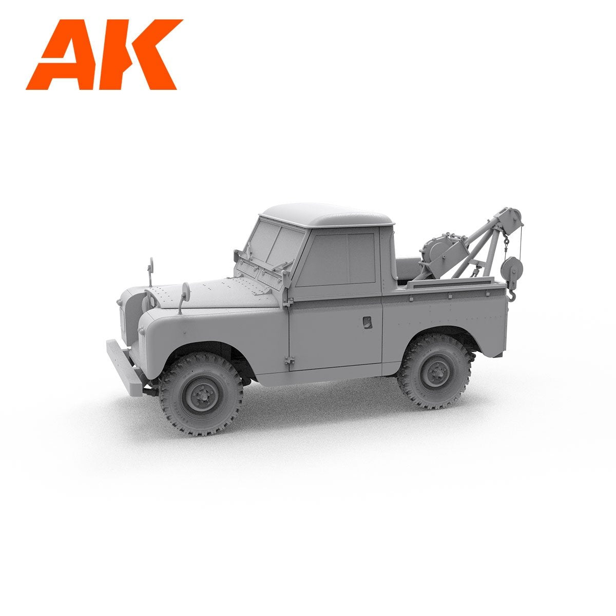 AK Interactive AK35014 LAND ROVER 88 SERIES IIA CRANE-TOW TRUCK 1/35 – immagine 7