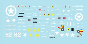 Star Decals 72-A1036 US S.P. Howitzers. M7 Priest, M8 HMC and M4 (105mm). 75th-D-Day-Special. Normandy and France in 1944 1/72 – zdjęcie 3