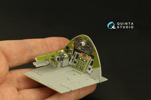 Quinta Studio QD32189 F6F-3E/N Hellcat 3D-Printed colored Interior on decal paper (Trumpeter) 1/32 – image 10