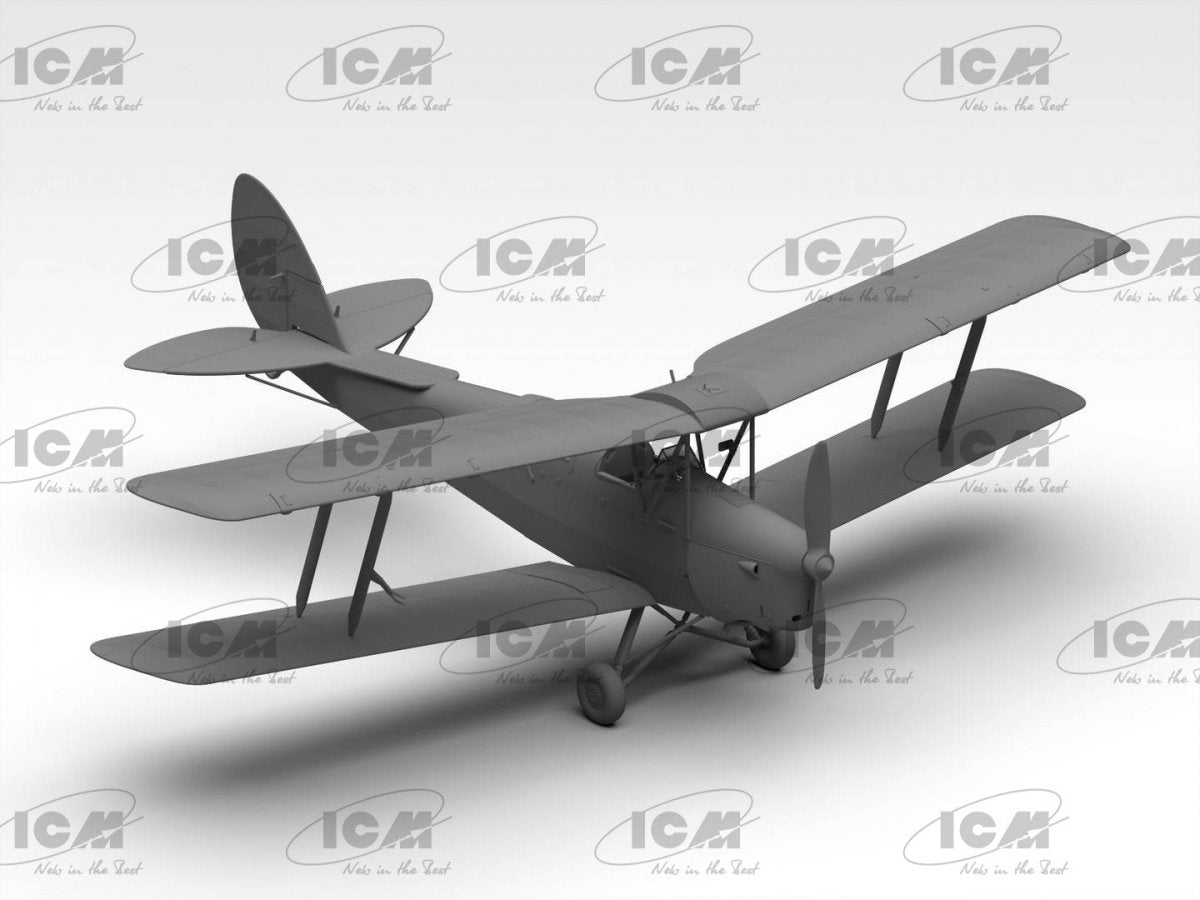 ICM 32037 DH. 82A Tiger Moth with WWII RAF cadets 1/32 – zdjęcie 3