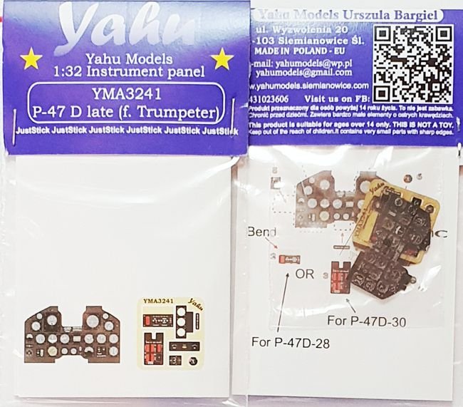 Yahu YMA3241 P-47 late Trumpeter 1/32