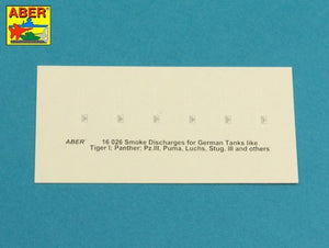 Aber 16026 Smoke grenade launchers for German vehicles such as: Tiger I, Panther D, Puma, Luchs, Stug IIIG 1/16 – image 4