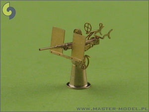 Master SM-350-050 Oerlikon 20mm USN type - complete three dimensional gun, turned and etched elements (20pcs) – immagine 5