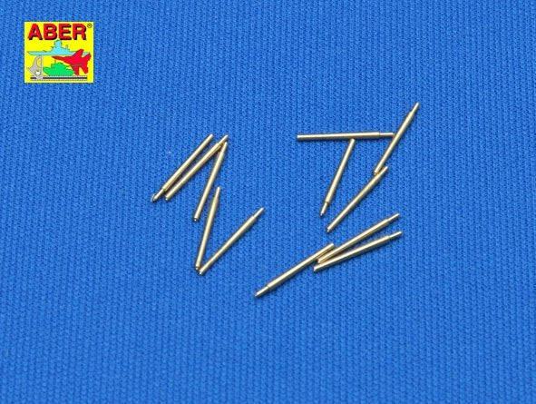 Aber 350L-07 Set of 12 pcs 127 mm universale barrels for U.S. Navy ships 1/350