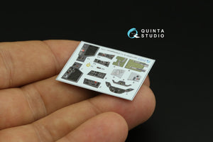 Quinta Studio QD72053 A-1J 3D-Printed &amp;amp; coloured Interior on decal paper (Hasegawa) 1/72 – zdjęcie 6