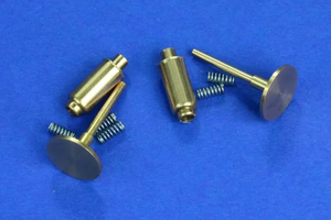 RB Model 35A11 Railroad flat buffer set contains two buffers 1/35 – zdjęcie 2