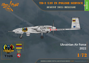 Clear Prop! CP72037 TB.2 UAV in Polish service STARTER KIT 1/72 – zdjęcie 5