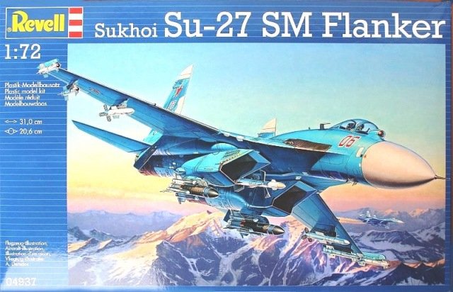 Revell 04937 Sukhoi SU-27SM 1/72 – zdjęcie 2