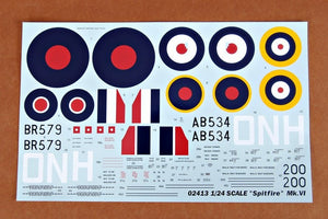 Trumpeter 02413 Spitfire MK.VI 1/24 – image 4