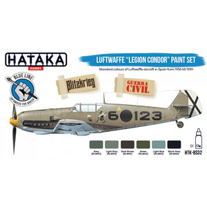 Hataka HTK-BS32 Luftwaffe &amp;quot;Legion Condor&amp;quot; paint set (6x17ml)