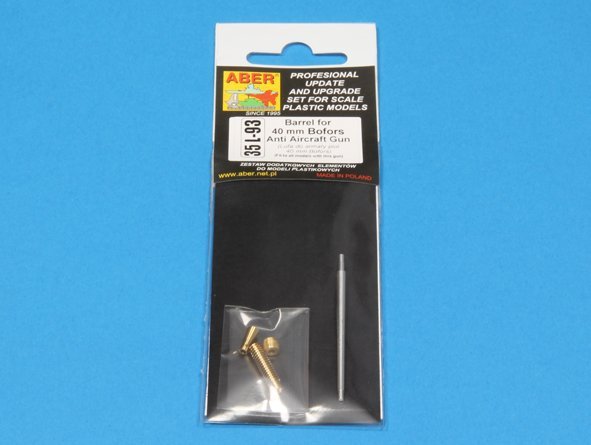 Aber 35L-093 Barrel for 40mm Bofors Anti Aircraft Gun 1/35 – zdjęcie 7