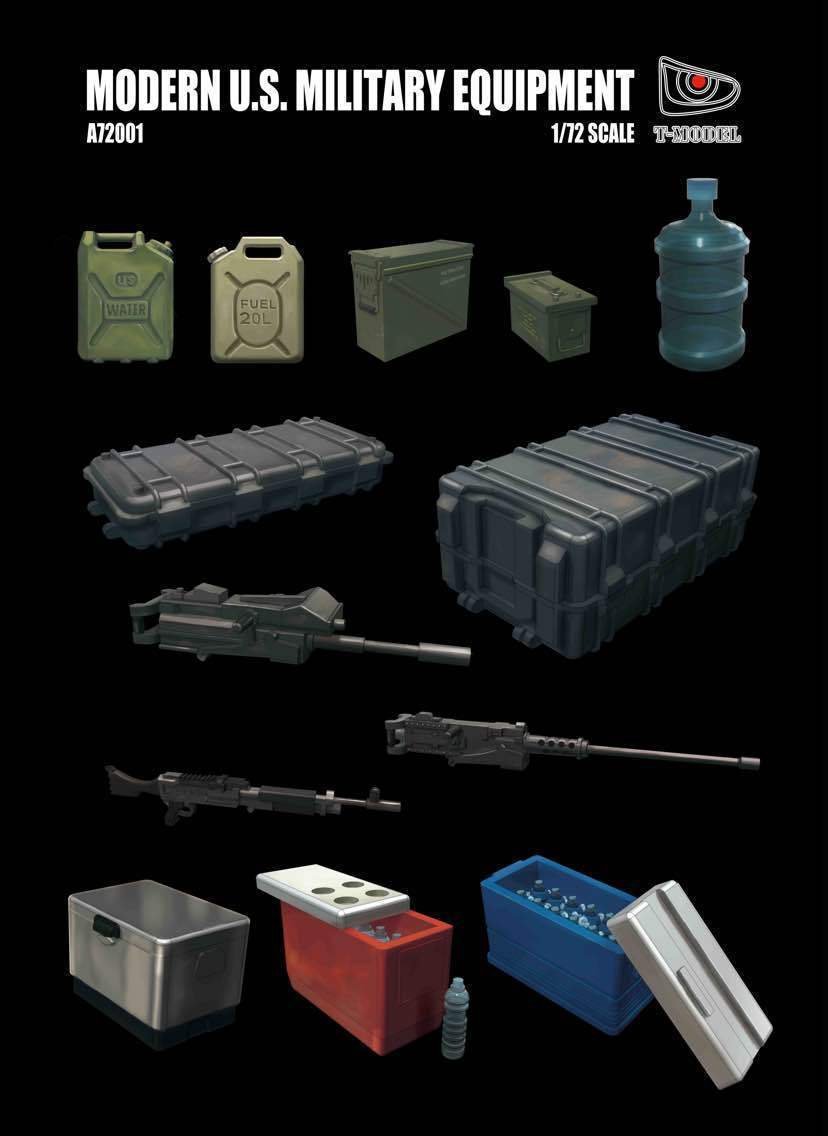 T-Model A72001 Modern U.S. Military Equipment 1/72