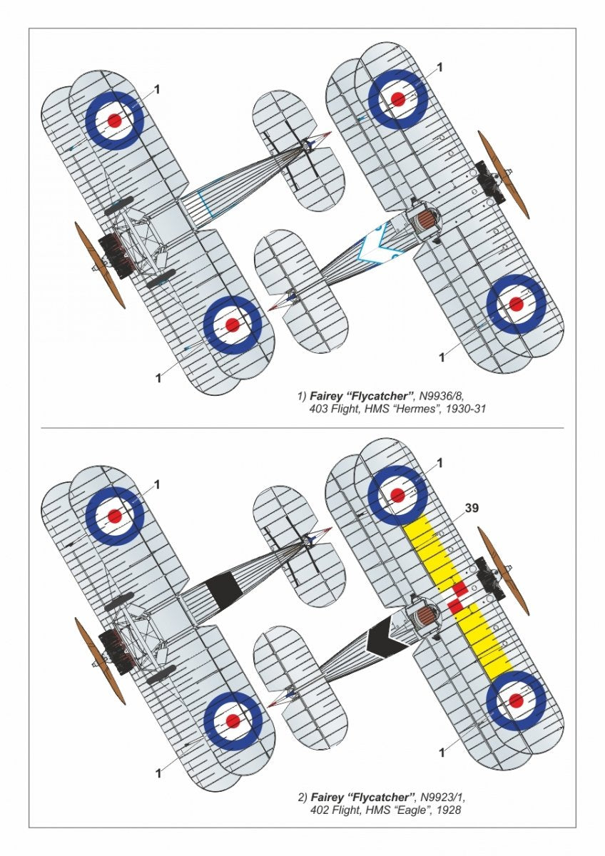 Armory Models 48001 Fairey Flycatcher British interwar FAA Fighter, early version, w/ Jaguar-III engine 1/48 – zdjęcie 25
