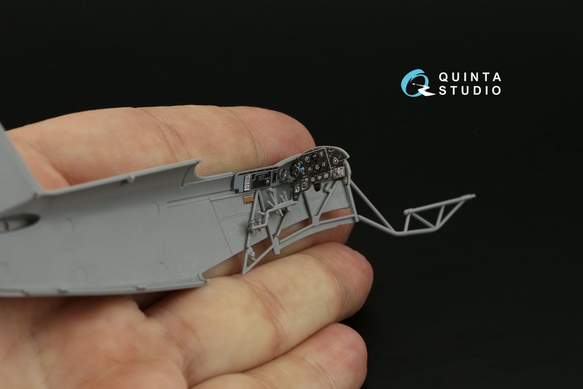 Quinta Studio QD48398 Yak-9T 3D-Printed &amp;amp; coloured Interior on decal paper (Zvezda) 1/48 – zdjęcie 8