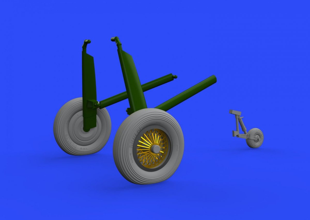 Eduard 648343 Walrus Mk. I wheels AIRFIX 1/48
