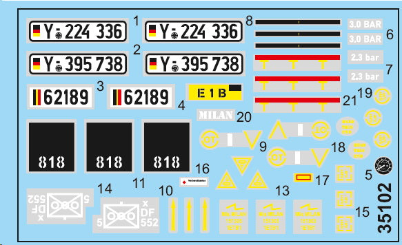ACE 35102 Volkswagen Iltis wit AT Mission Kit MILAN 1/35 – Bild 10