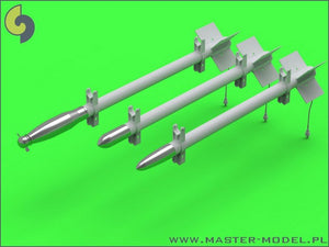 Master AM-24-013 Additional types of warheads for British RP-3 Rocket (60LB F, 25LB SAP, 25LB AP) 1/24 – image 2