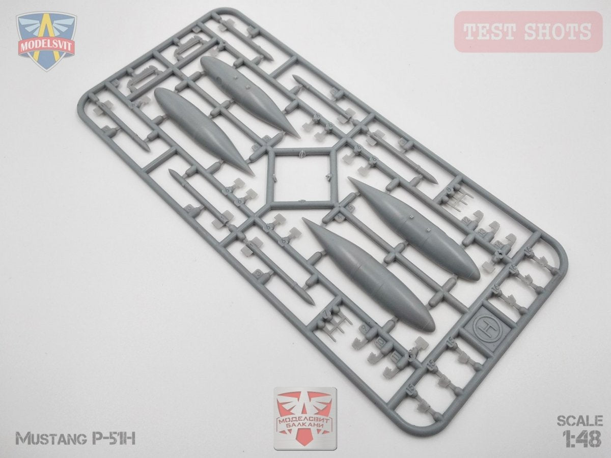 Modelsvit 4821 P-51H Mustang (USAF edition) 1/48 – zdjęcie 4