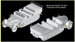 Dragon 6794 Sd.Kfz.7 8t Type HL m 11 1943 Production (1/35) – image 2