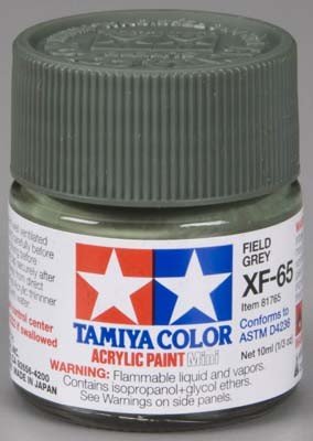Tamiya XF65 Field Grey (81765) Acrylic paint 10ml – zdjęcie 2