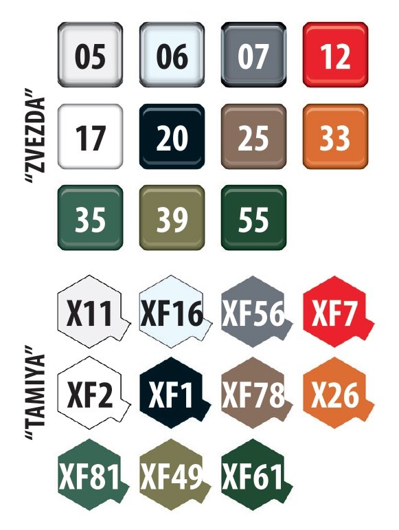 Zvezda 3692 KAMAZ K-4350 military truck 1/35 – image 7