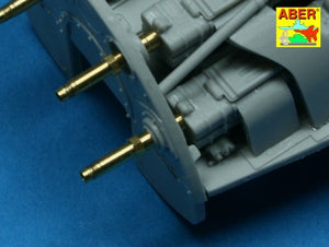 Aber A32010 Set of 2 barrels for German aircraft 30mm machine cannons MK 108 with blast tube 1/32 – zdjęcie 4